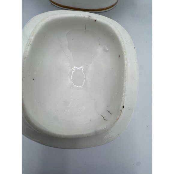 Antique Old Paris Porcelain Vegetable Tureen – Hand Painted Gold Gilt & Pink - Picture 8 of 14